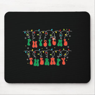 Physikalische Therapie PT Weihnachtsmannmütze Weih Mousepad