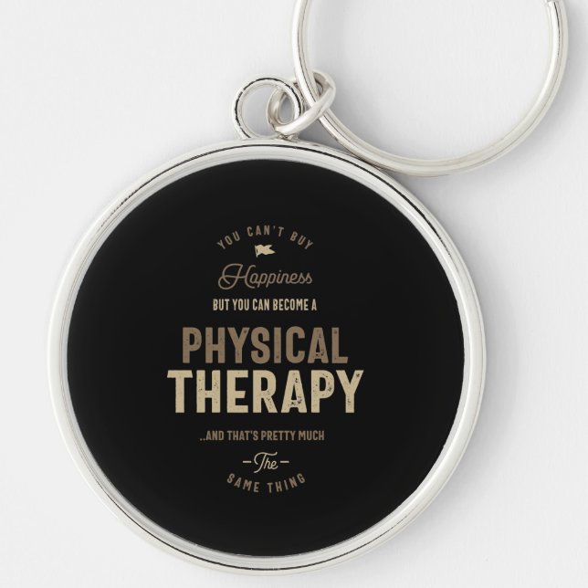 Physikalische Therapie Schlüsselanhänger (Vorne)