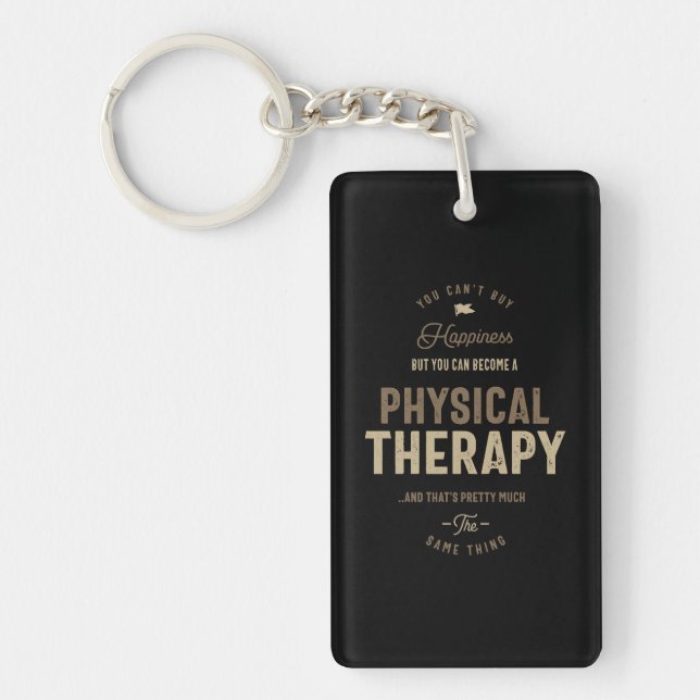 Physikalische Therapie Schlüsselanhänger (Vorderseite)