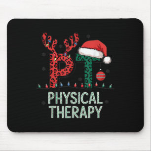 Physikalische Therapie Weihnachts-Weihnachtsmannmü Mousepad