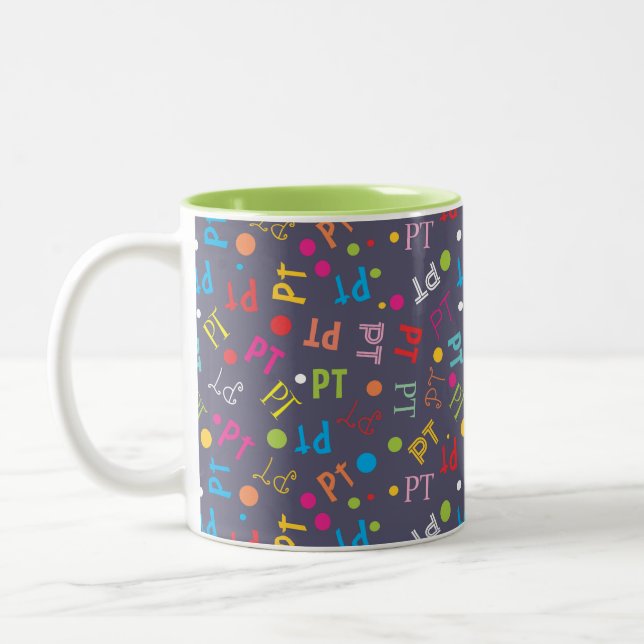 Physikalische Therapie Zweifarbige Tasse (Links)