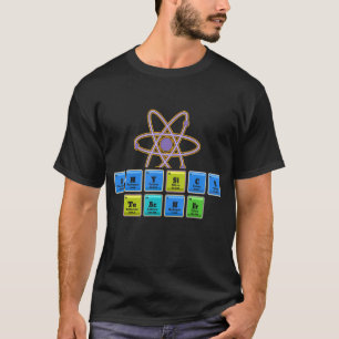 Physikalischer Lehrer Physik Professor Educato T-Shirt