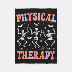 Physikalischer Therapeut Halloween Physiotherapeut Fleecedecke