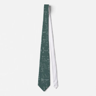 Physikdiagramme und -formeln krawatte