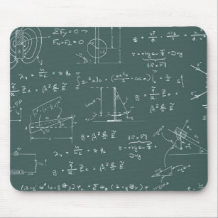 Physikdiagramme und -formeln mousepad