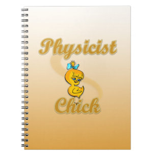 Physiker Chick Notizblock