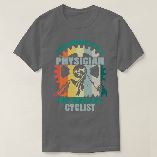 Physiker-Cyclientdesign T-Shirt (Design vorne)