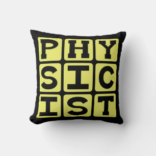 Physiker, Wissenschaftler der Physik Kissen