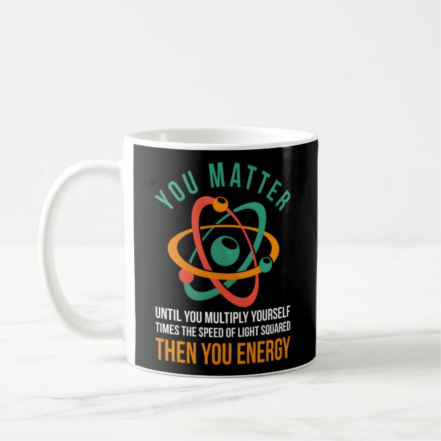 Physiker Zitat Wissenschaftler Physik Kaffeetasse (Links)