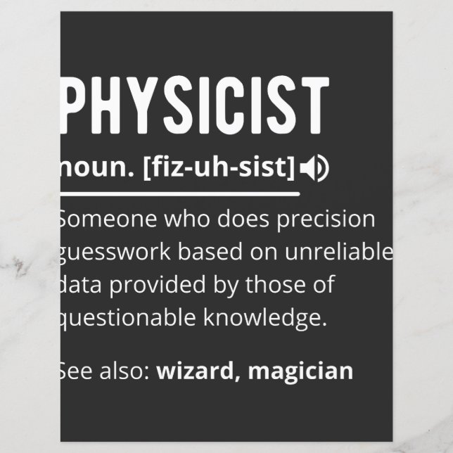 Physikerin (Vorderseite)