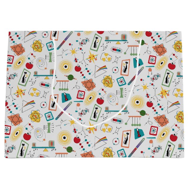 Physikkataster des modernen Atomzeitalters Mitte d Große Geschenktüte (Vorderseite)