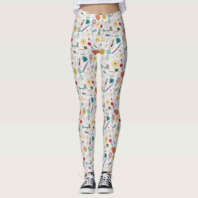 Physikkataster des modernen Atomzeitalters Mitte d Leggings (Vorderseite)
