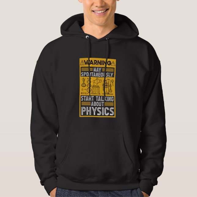 Physiklehrer Hoodie (Vorderseite)