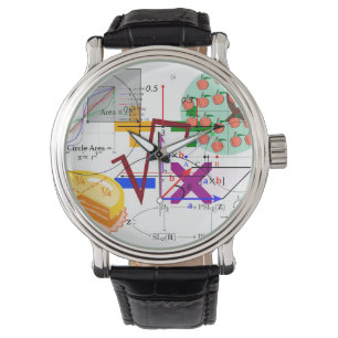 Physikschule für Mathematik Armbanduhr