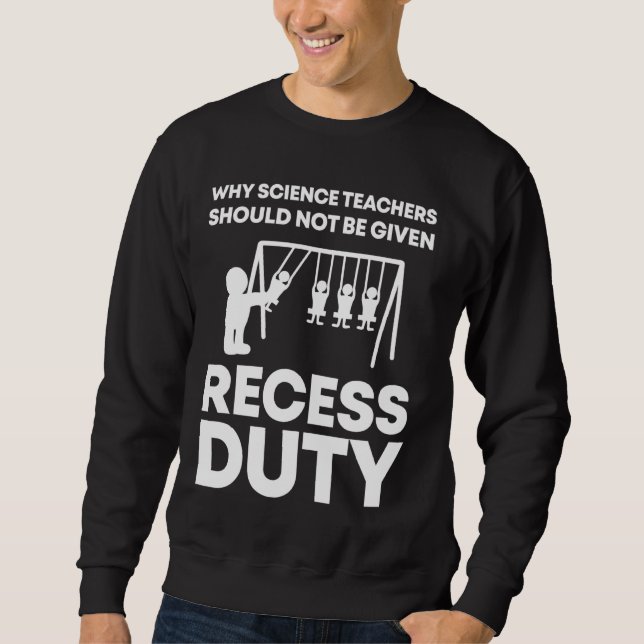 Physikstudent I Funny Science Lehrer Sweatshirt (Vorderseite)