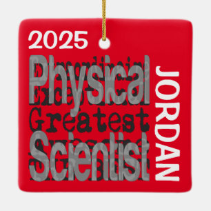 Physikwissenschaftler Extraordinär CUSTOM Keramikornament
