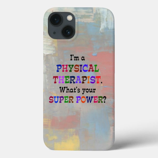 Physiotherapeut Case-Mate iPhone Hülle (Rückseite)