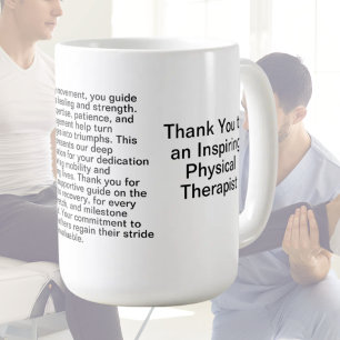 Physiotherapeut - Danksagung Tasse