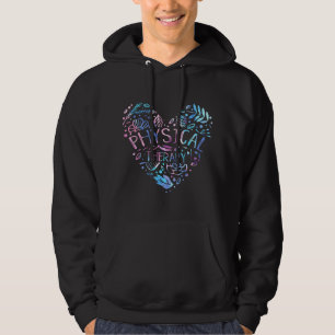 Physiotherapeut Heart PT Physiotherapie Hoodie