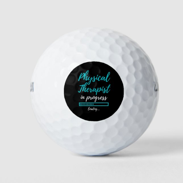 Physiotherapeut im Gange Golfball (Vorderseite)