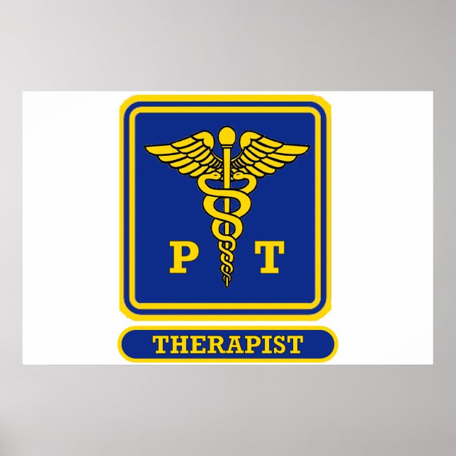 Physiotherapeut Poster (Vorne)