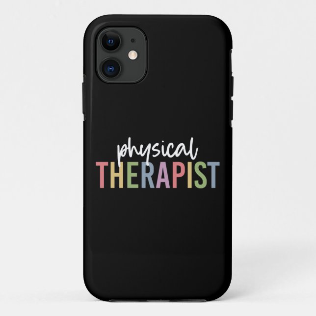 Physiotherapeut PT Graduate Physiotherapie Geschen Case-Mate iPhone Hülle (Rückseite)