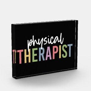 Physiotherapeut PT Graduate Physiotherapie Geschen Fotoblock