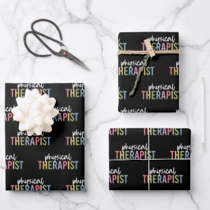 Physiotherapeut PT Graduate Physiotherapie Geschenkpapier Set