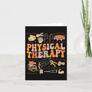 Physiotherapeut Pt Pta Fall Erntedank Physischer Karte