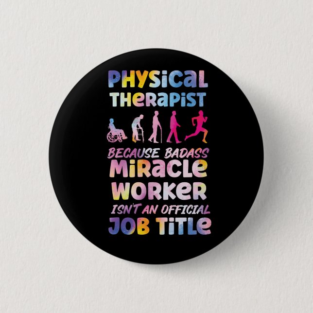 Physiotherapeut wegen Bada Button (Vorderseite)