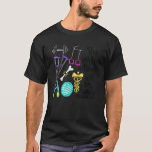 Physiotherapeutin Sie Arbeitet Bereitwillig Mit T-Shirt