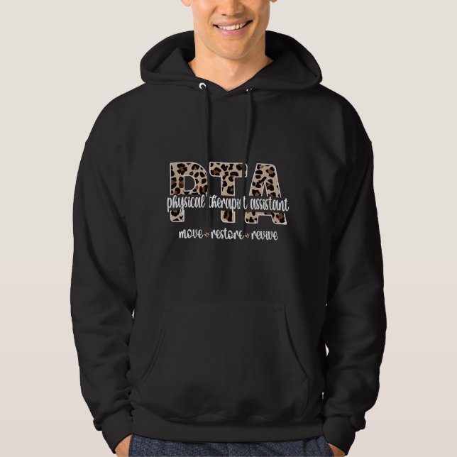 Physiotherapeutischer Assistent PTA Physiotherapie Hoodie (Vorderseite)