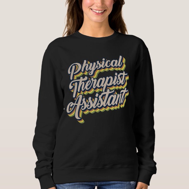 Physiotherapeutischer PTT Physikalischer Physiothe Sweatshirt (Vorderseite)