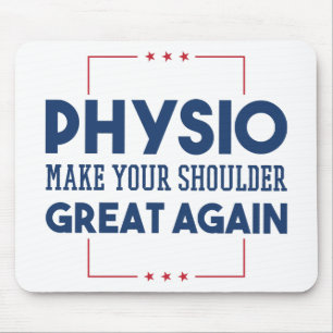 Physiotherapie macht Ihre Schulter wieder großart Mousepad