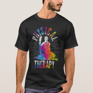 Physiotherapie Physiotherapeut farbenfroh Physioth T-Shirt