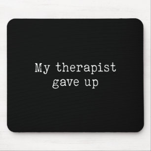 Physiotherapie Pt Ot Retro mein Therapeuten gab au Mousepad
