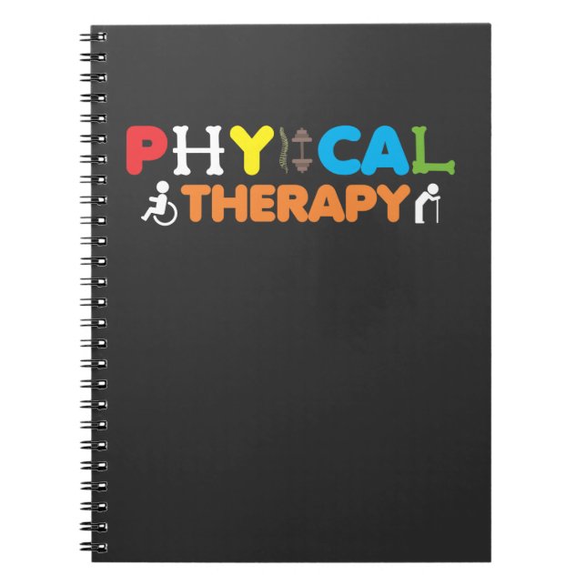 Physiotherapie PT Therapist Physiotherapie Notizblock (Vorderseite)
