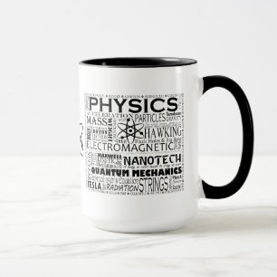 Physique avec une Mug d'Atom