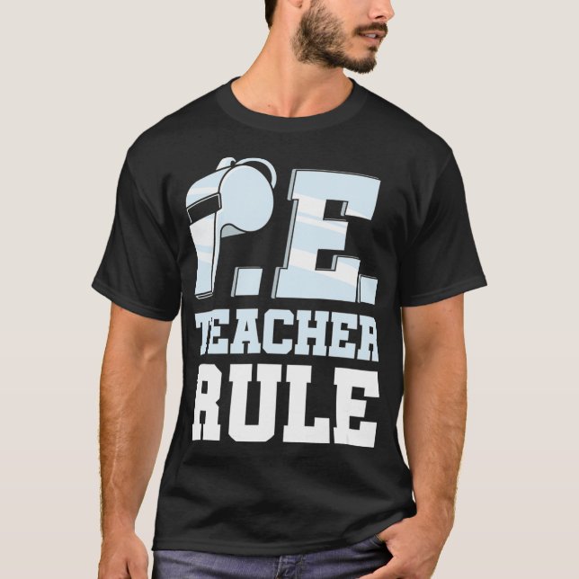 Physische Bildung PE Lehrer Trainer Sport T-Shirt (Vorderseite)
