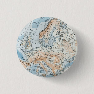 Physische Karte von Europa (1916) Button