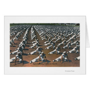 Physisches Schulungsprogramm für Rekruten - US-Mar