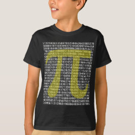 Pi 3.14 bis Hundert Ziffern T-Shirt
