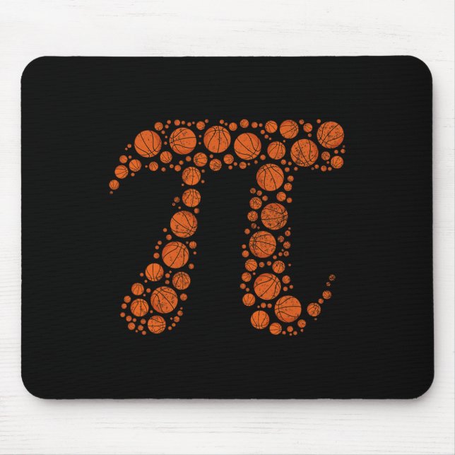 Pi 3.14 Game Day Math Lehrer Bysketll Pi Day Mousepad (Vorne)