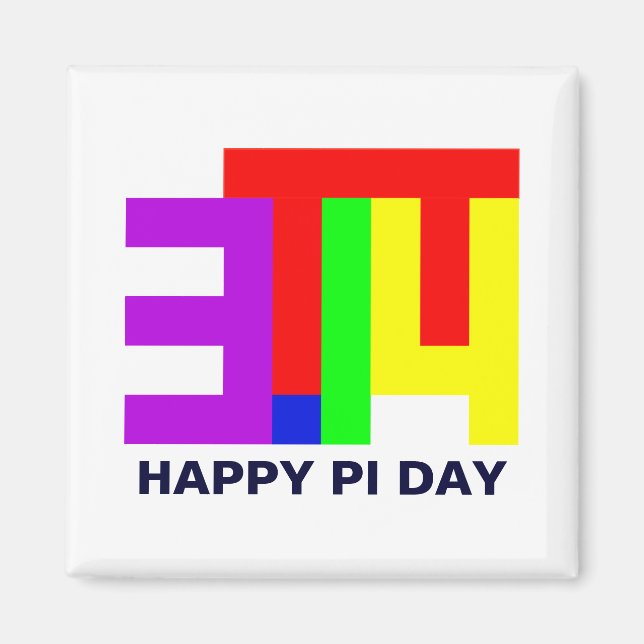 PI = 3,14 MAGNET (Vorne)