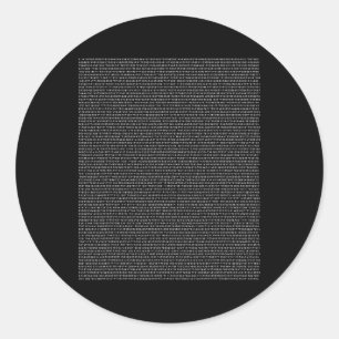 Pi 5000 Ziffern pi Tag Mathematiker Lehrer Nerd M Runder Aufkleber