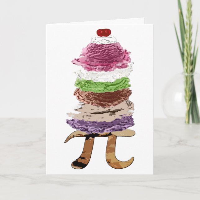 Pi a la Mode Karte (Vorderseite)