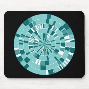 Pi Abstrakt 05 - auf schwarz Mousepad