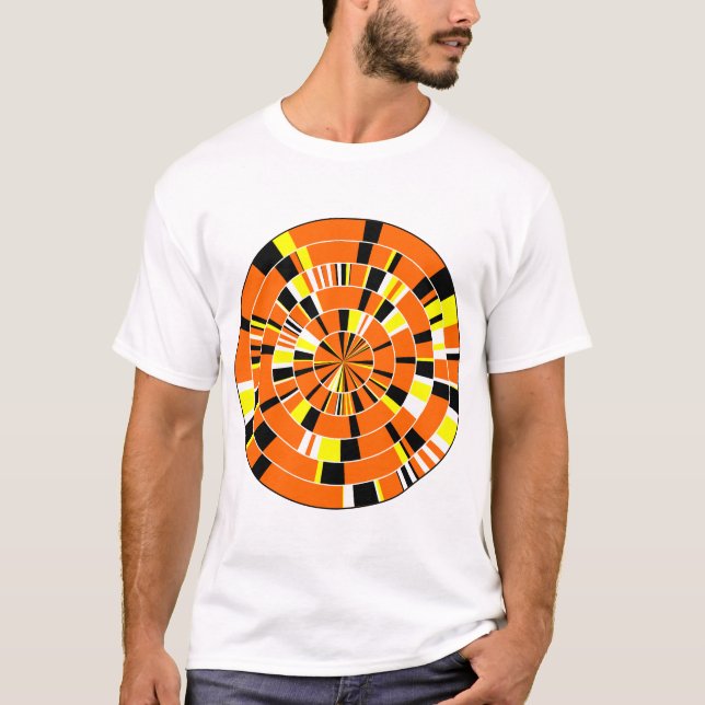 Pi Abstrakt 05 T-Shirt (Vorderseite)