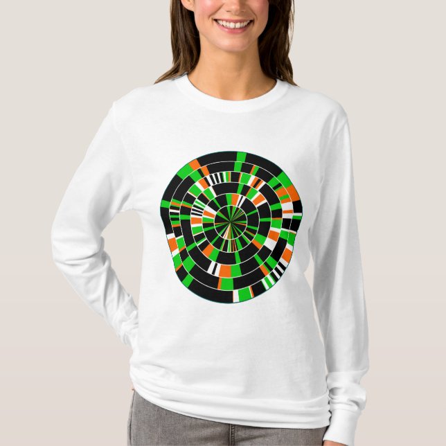 Pi Abstrakt 07 T-Shirt (Vorderseite)