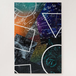 Pi Abstrakt: Mathematisches Kunstpuzzle